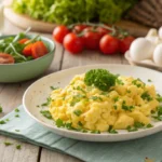 Delicious Scrambled Eggs Meal