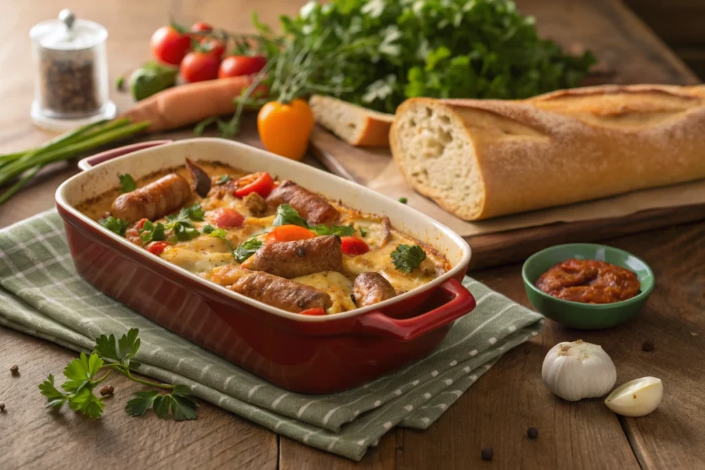 Rustic Sausage Casserole