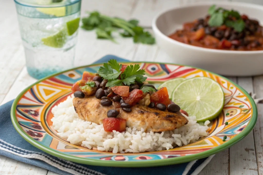 Salsa Chicken Meal