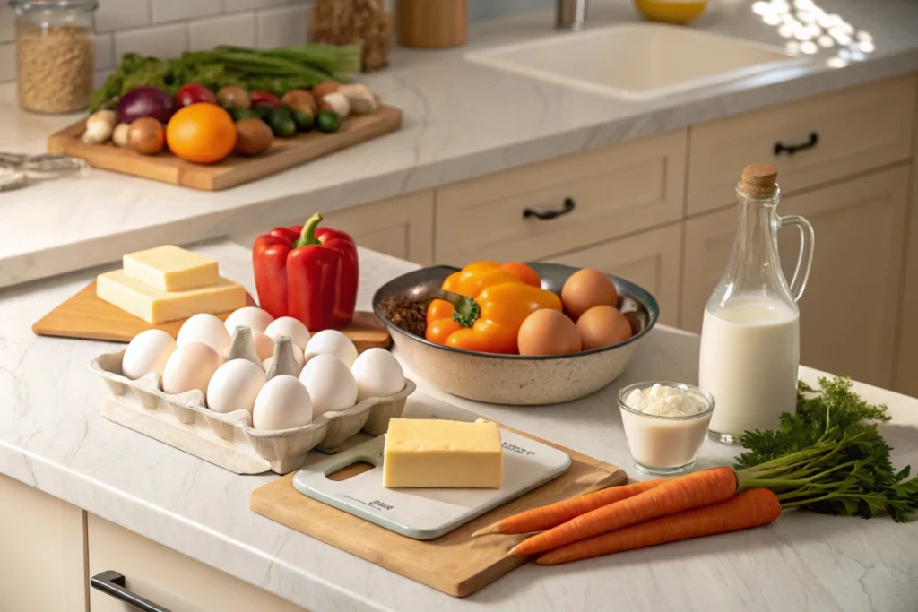 Scrambled Eggs Ingredient Choices