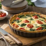 Tortilla Quiche Bake