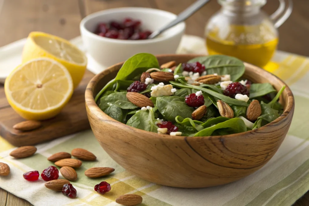 Jamie’s Cranberry Spinach Salad